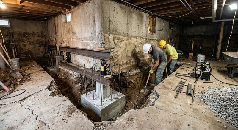 Basement Underpinning in Redwood City, CA