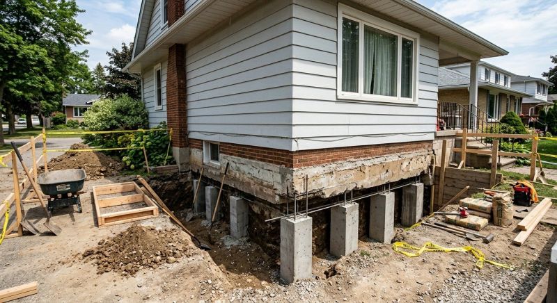 Basement Underpinning in Redwood City, CA