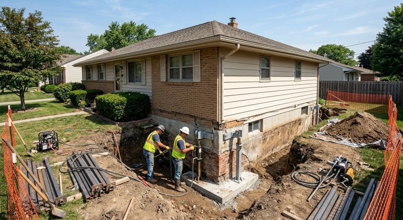 Building Foundation Repair in Portola Valley, CA