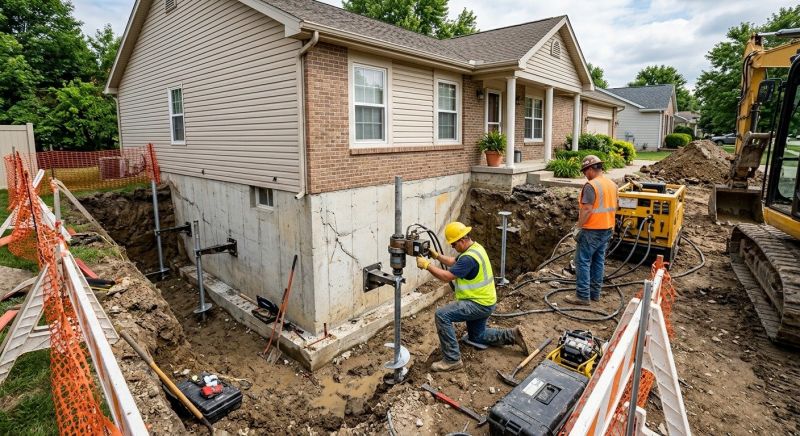 Building Foundation Repair in San Bruno, CA