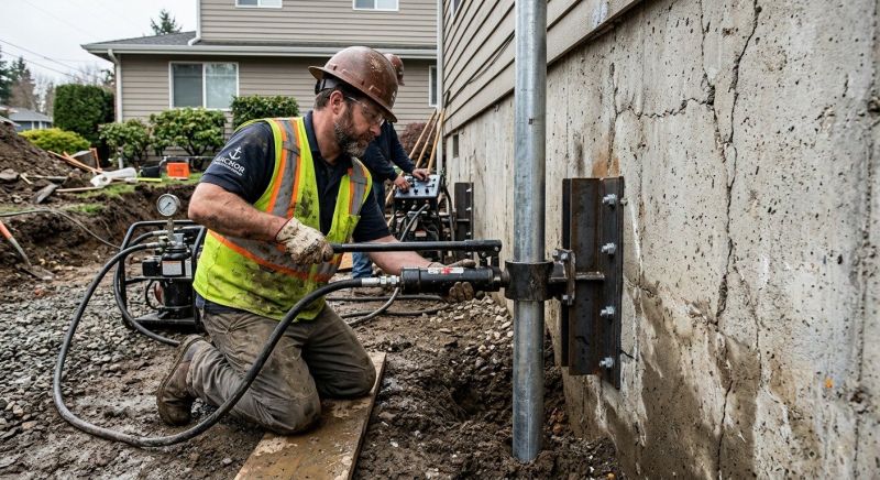 Concrete Foundation Leveling in Newark, CA