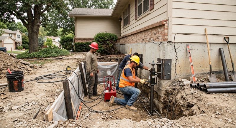 Cracked Foundation Repair in Daly City, CA