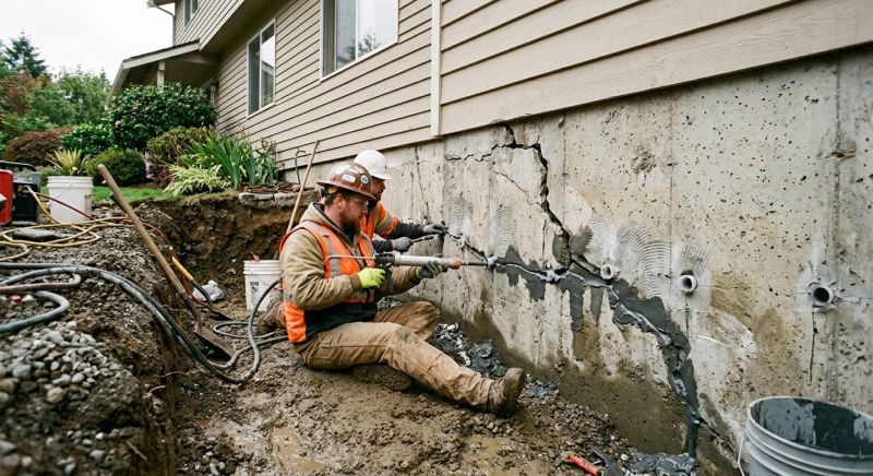 Cracked Foundation Repair in Hayward, CA