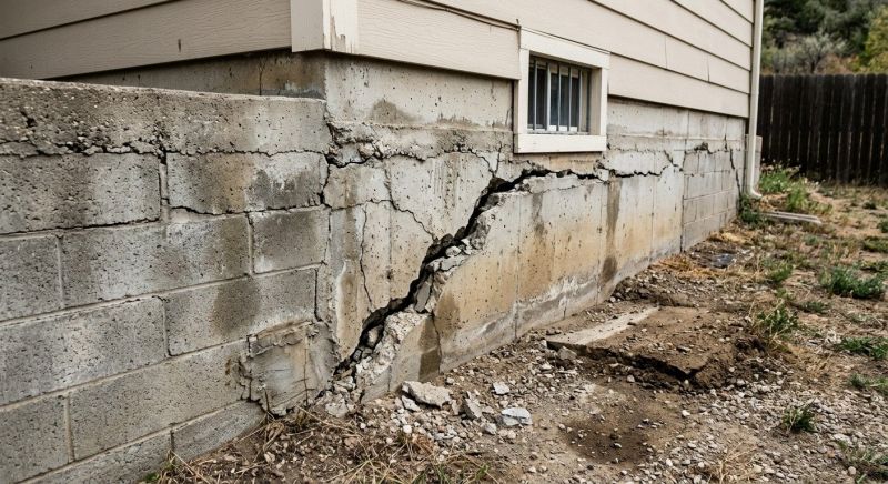 Cracked Foundation Repair in Redwood City, CA