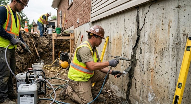 Cracked Foundation Repair in Los Altos, CA