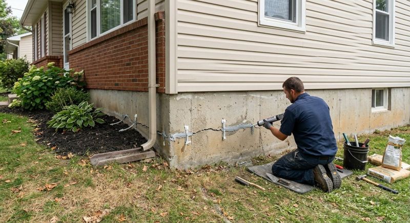 Cracked Foundation Repair in Los Altos, CA
