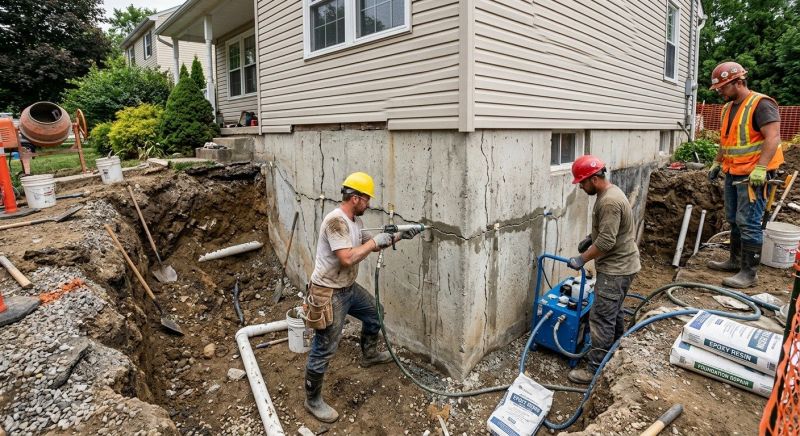 Cracked Foundation Repair in Pacifica, CA