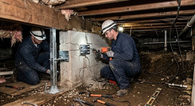 Crawlspace Foundation Repair in Dublin, CA