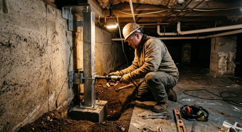 Crawlspace Foundation Repair in Menlo Park, CA