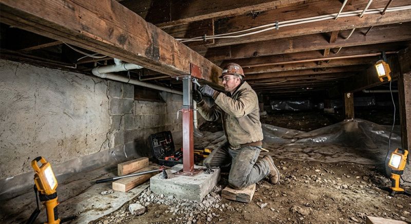 Crawlspace Foundation Repair in San Francisco, CA