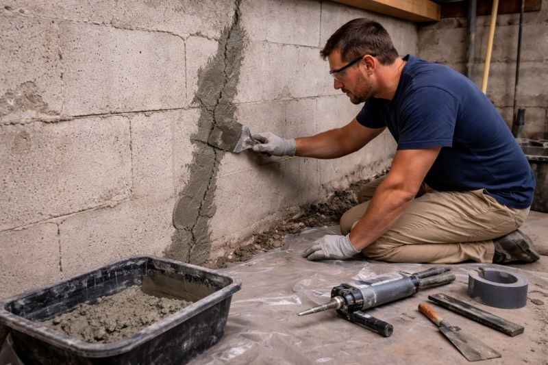 Foundation Crack Repair in Menlo Park, CA