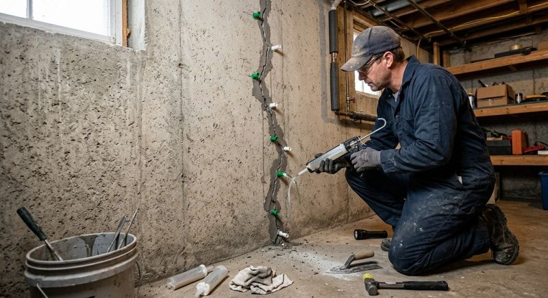 Foundation Crack Repair in Pacifica, CA