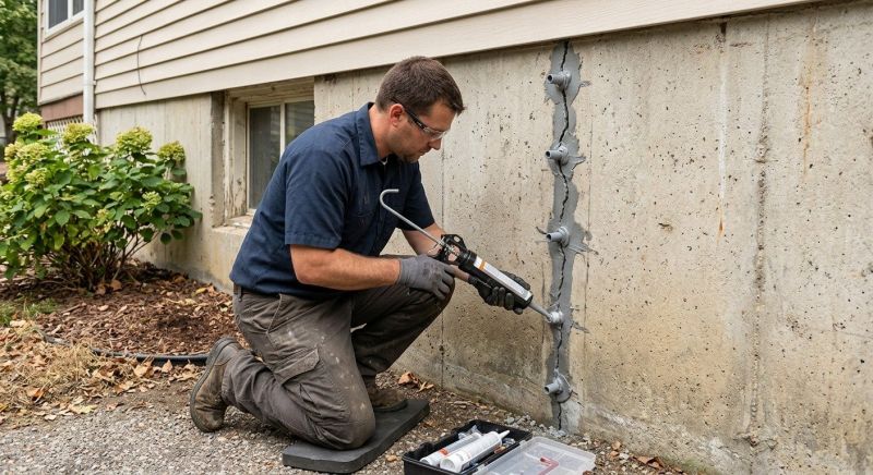 Foundation Crack Sealing in Redwood City, CA
