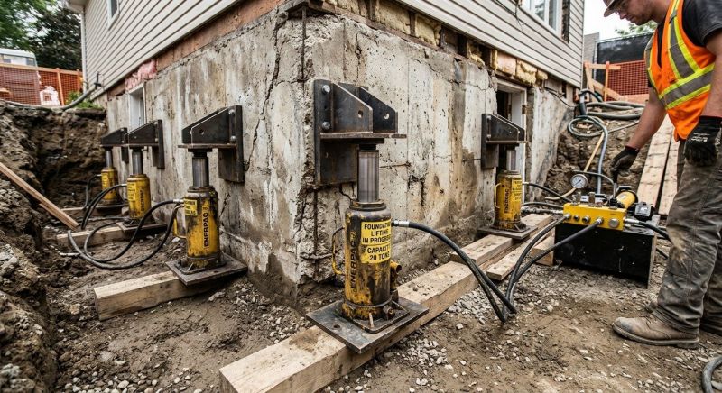 Foundation Jacking in Dublin, CA