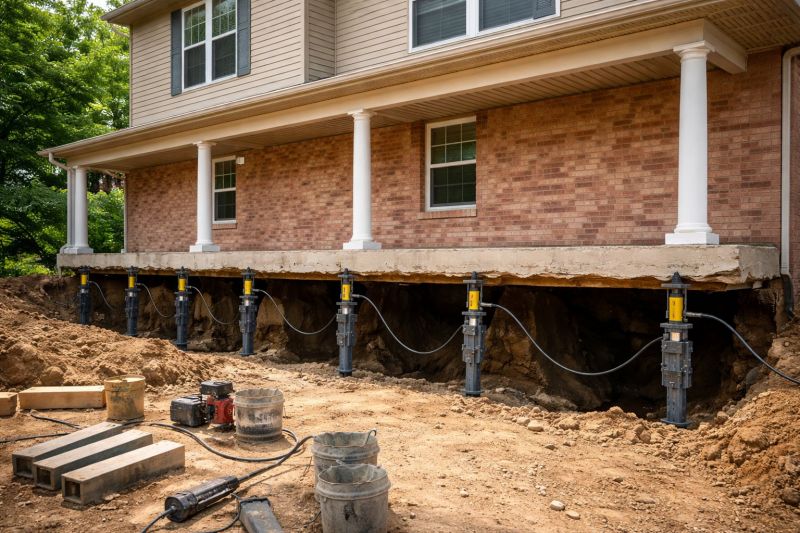 Foundation Jacking in Half Moon Bay, CA