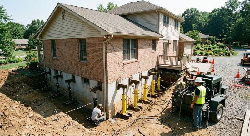 Foundation Jacking in Redwood City, CA