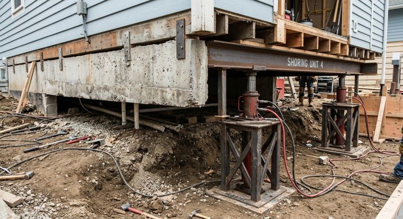 Foundation Jacking in Redwood City, CA