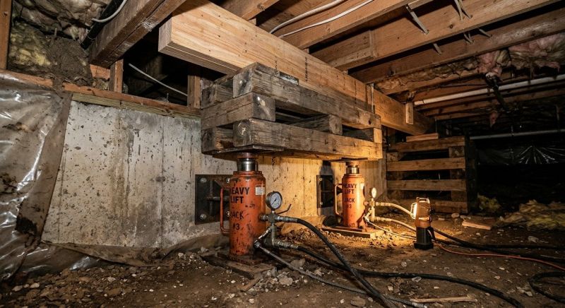 Foundation Jacking in Millbrae, CA