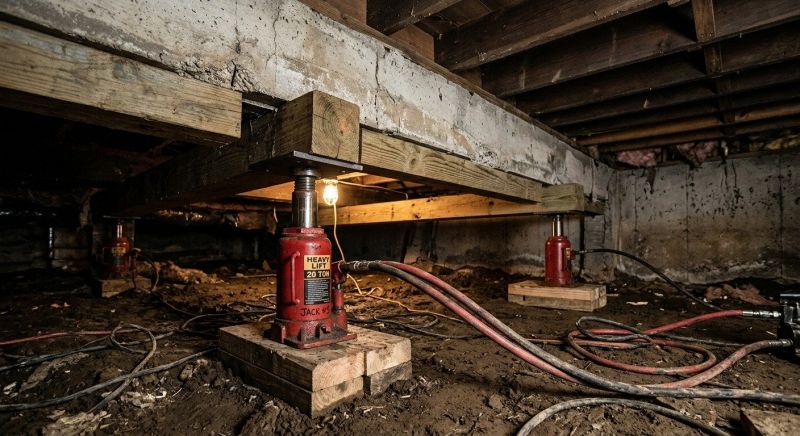 Foundation Jacking in Milpitas, CA