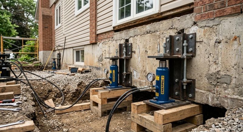 Foundation Jacking in Pacifica, CA
