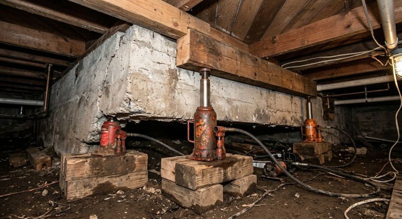 Foundation Jacking in Pacifica, CA
