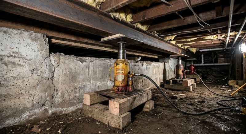 Foundation Jacking in San Bruno, CA