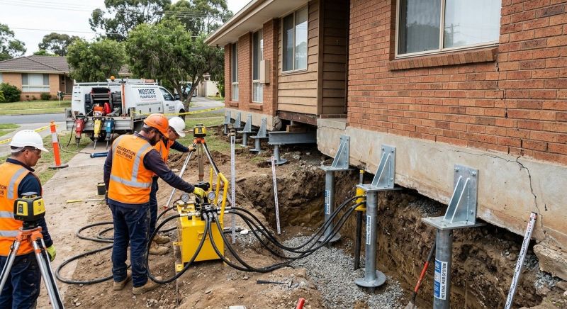 Foundation Jacking in San Carlos, CA
