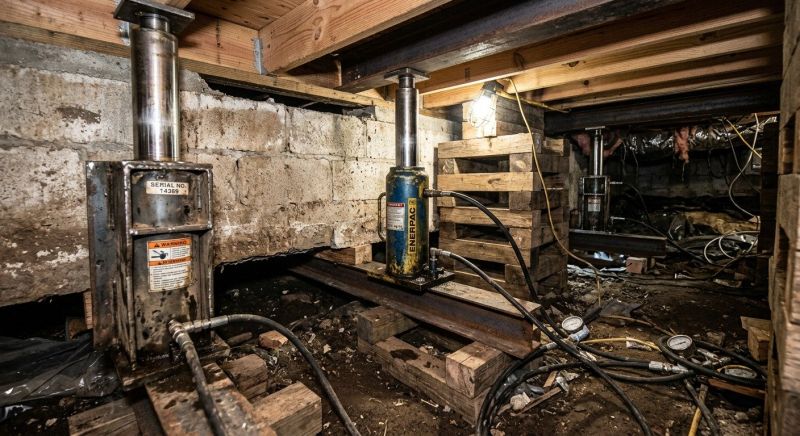 Foundation Jacking in San Mateo County, CA