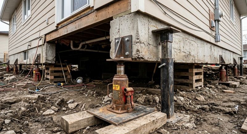 Foundation Lifting in Dublin, CA