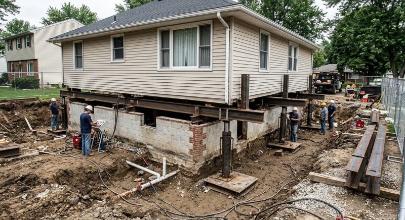 Foundation Lifting in Redwood City, CA