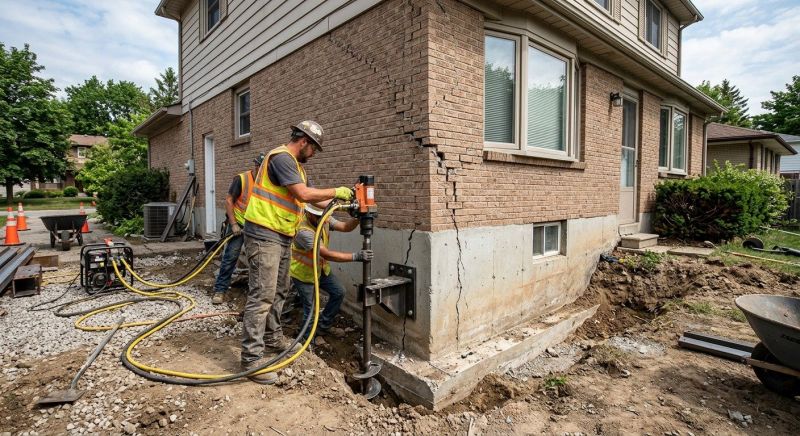 Foundation Lifting in Los Gatos, CA