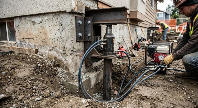 Foundation Lifting in Millbrae, CA