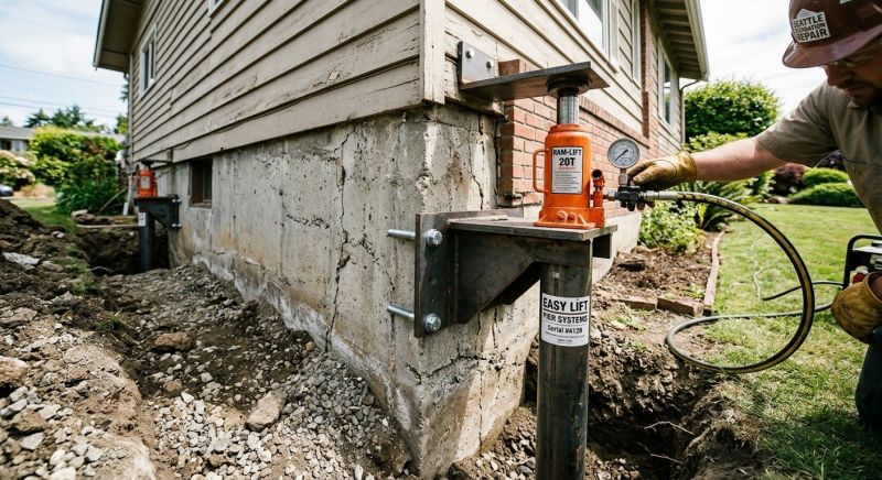 Foundation Lifting in Millbrae, CA