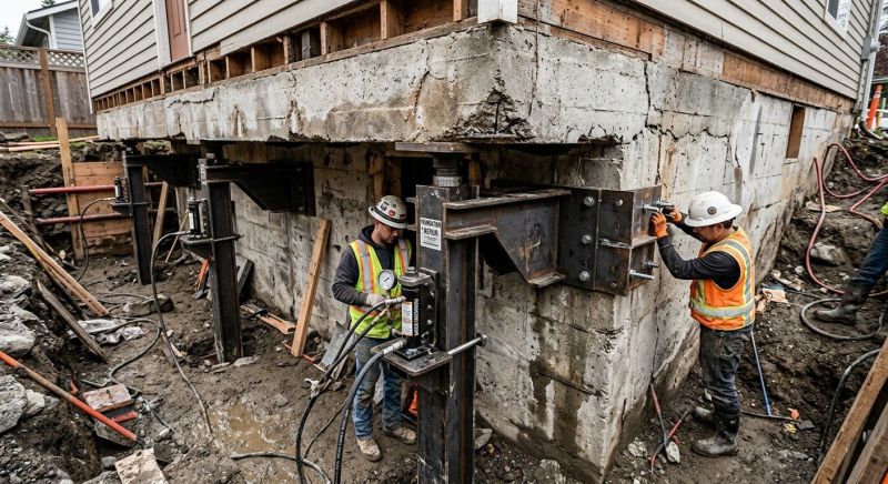 Foundation Lifting in Oakland, CA