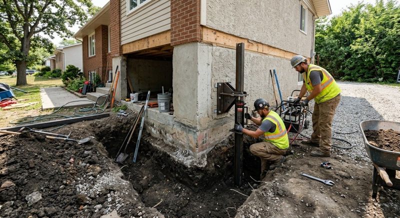 Foundation Pier Repair in Redwood City, CA