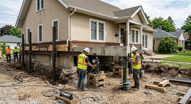 Foundation Releveling in Redwood City, CA