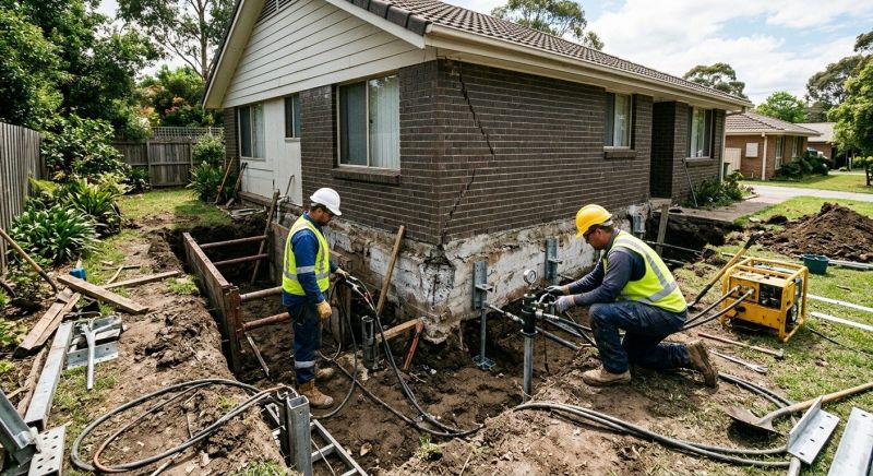 Foundation Renovation in Redwood City, CA