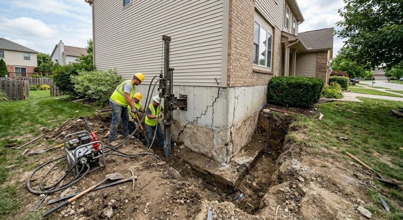 Foundation Stabilizing in Millbrae, CA