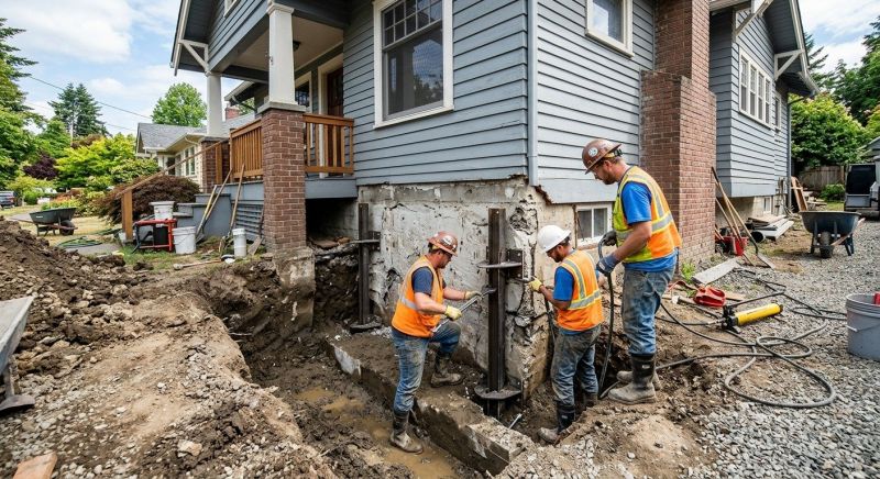 Foundation Stabilizing in San Leandro, CA