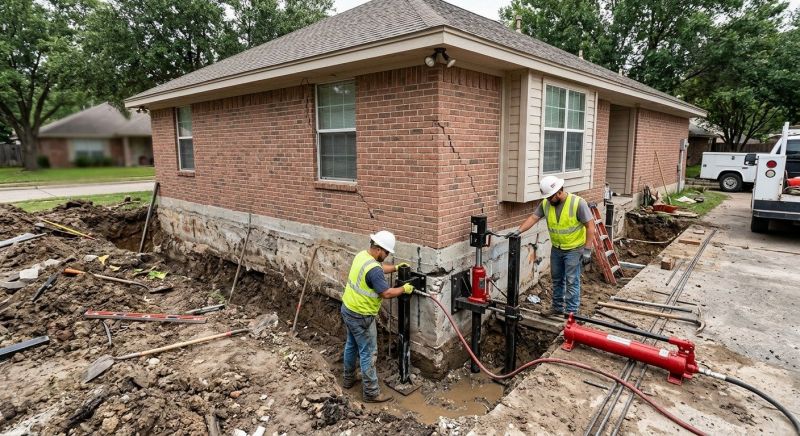 House Foundation Repair in Redwood City, CA