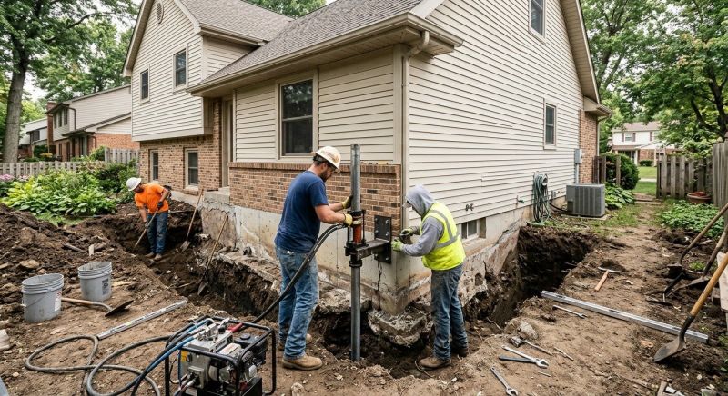 House Foundation Repair in Mountain View, CA