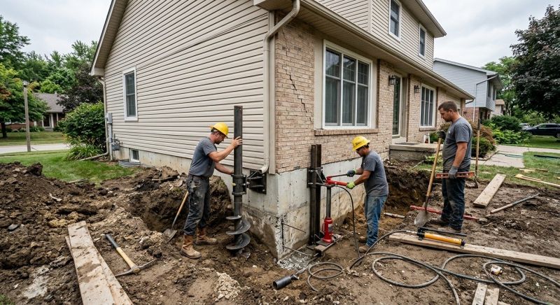 House Foundation Repair in San Leandro, CA