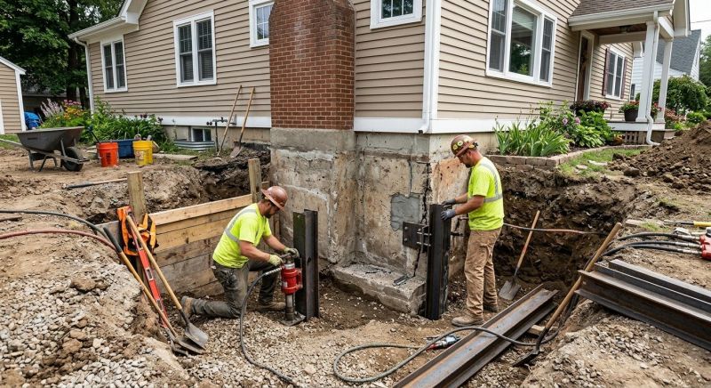 House Foundation Repair in Stanford, CA