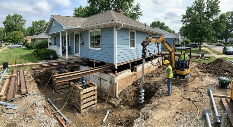 House Underpinning in Redwood City, CA