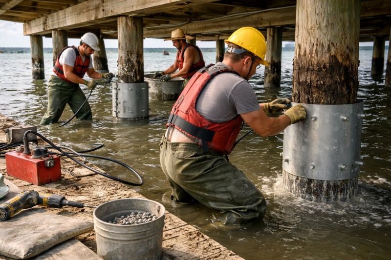 Piling Repair in Boulder Creek, CA