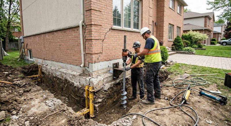Sinking Foundation Repair in Alameda, CA