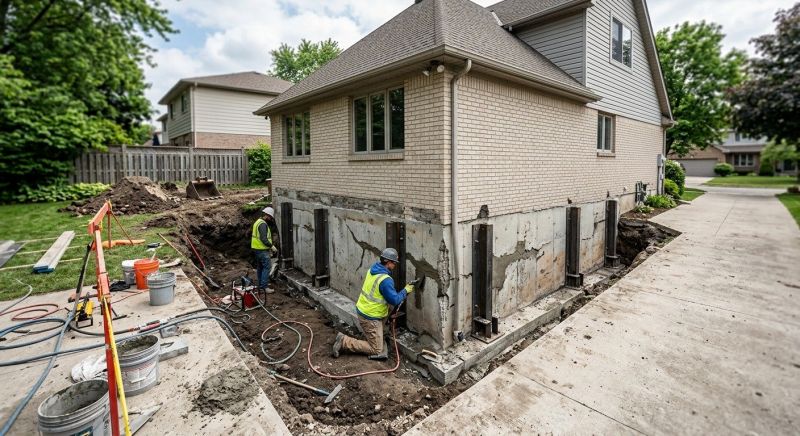 Sinking Foundation Repair in Dublin, CA