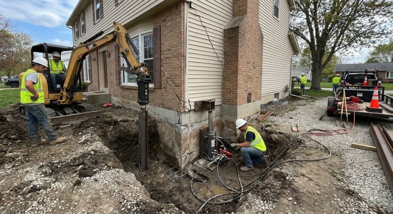 Sinking Foundation Repair in Pescadero, CA