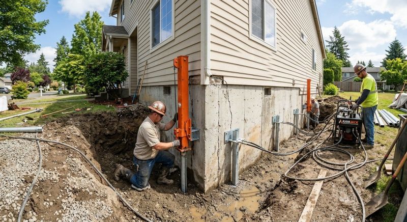Sinking Foundation Repair in South San Francisco, CA
