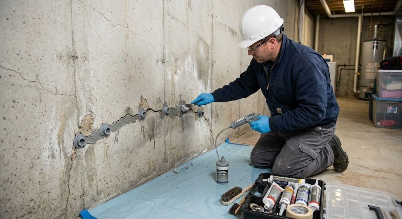 Structural Crack Repair in Redwood City, CA